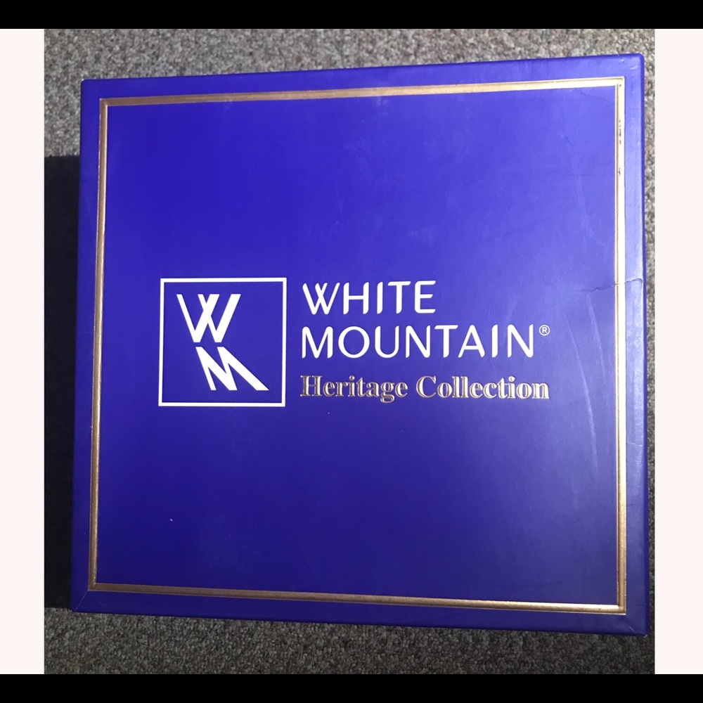 🆕 White Mountain {KOKO} Suede Wedge Heel Faux Fur Lined Booties - Picture 15 of 15